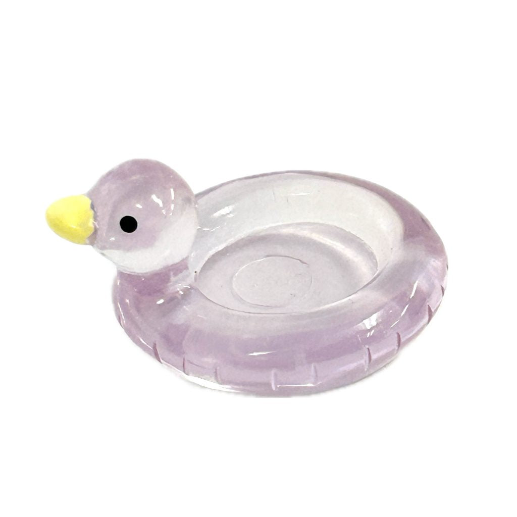 Handcraft Parts Duck Toy Purple Tagami