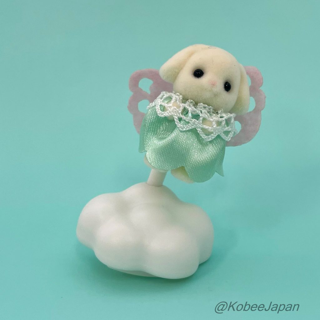 Flower Garden Friends Series Small Flora Rabbit Cloud 2024 Sylvanian Families Calico Critters