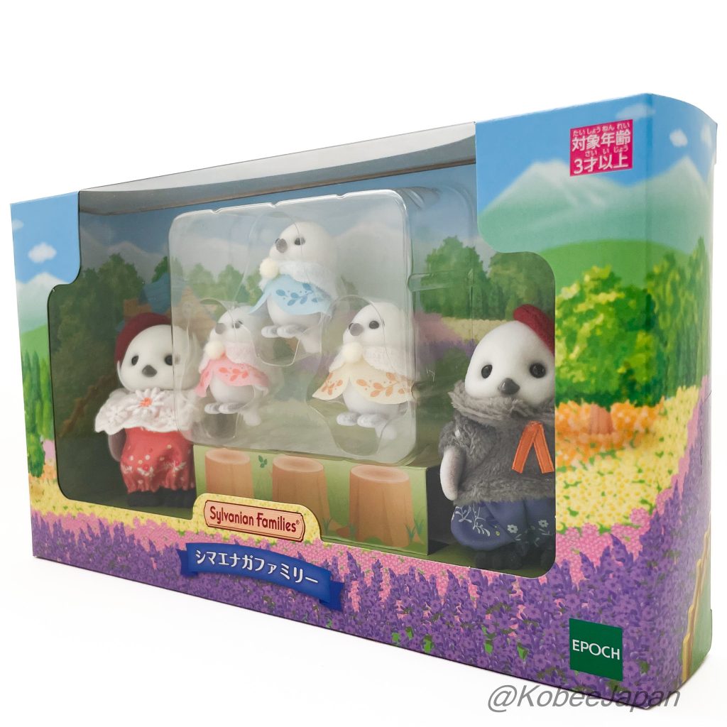 Shimaenaga Family Snow Fairy Birds 2024 عائلات سيلفانيان كاليكو كريترز