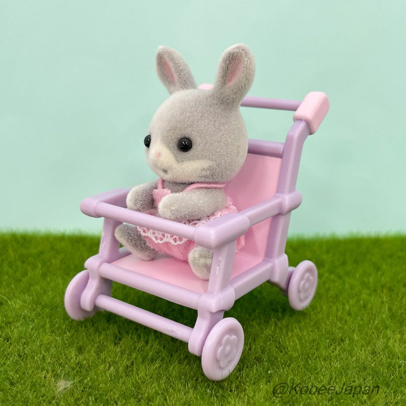 BABY AND STROLLER SERIES COTTONTAIL RABBIT Calico Clitters Sylvanian Families