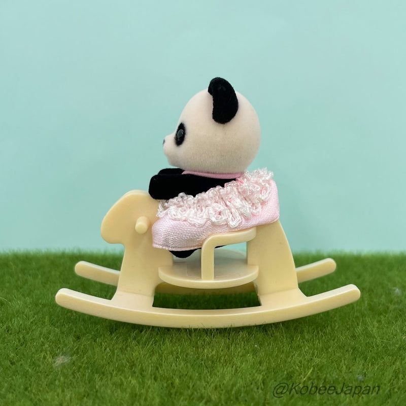 BABY AND ROCKING HORSE SERIES 2 PANDA Epoch Calico Clitters Sylvanian Families