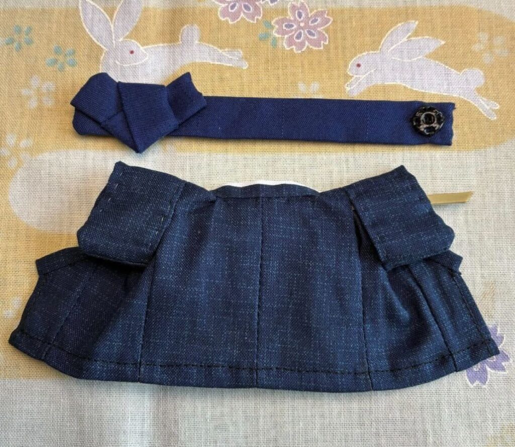 Navy Kimono for Father Handmade