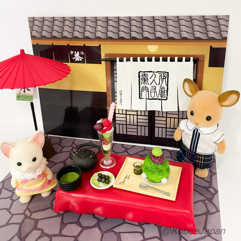 Re-ment KYOTO UJICHA ITOHKYUEMON 7 STRAWBERRY MATCHA PARFAIT Re-ment