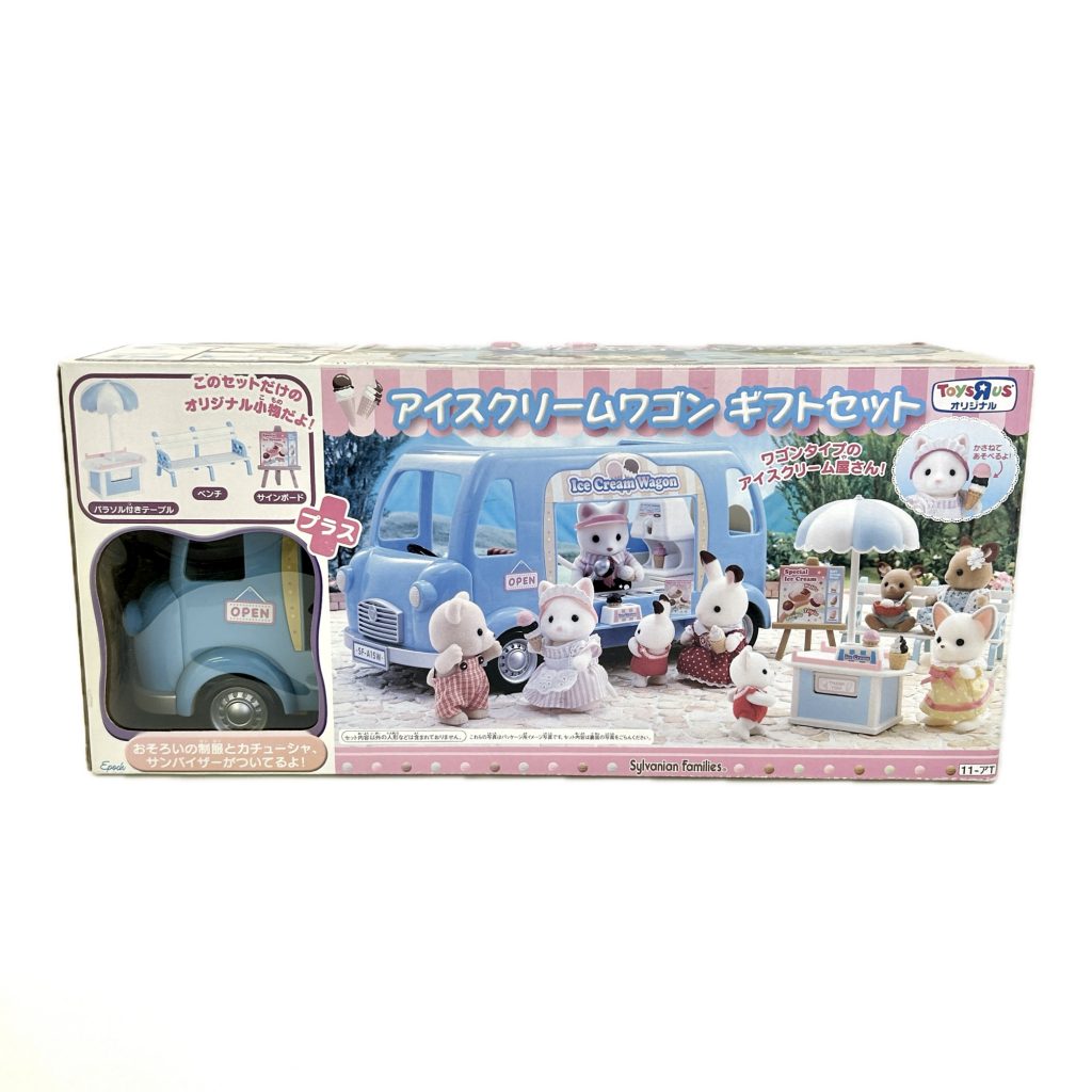 [used] Ice Cream Wagon Gift Set 2011 11-A-T Sylvanian Families Calico Critters