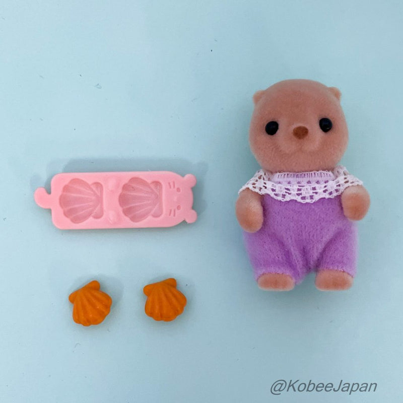 BABY SWEETS SERIES OTTER BABY Epoch Japan Sylvanian Families