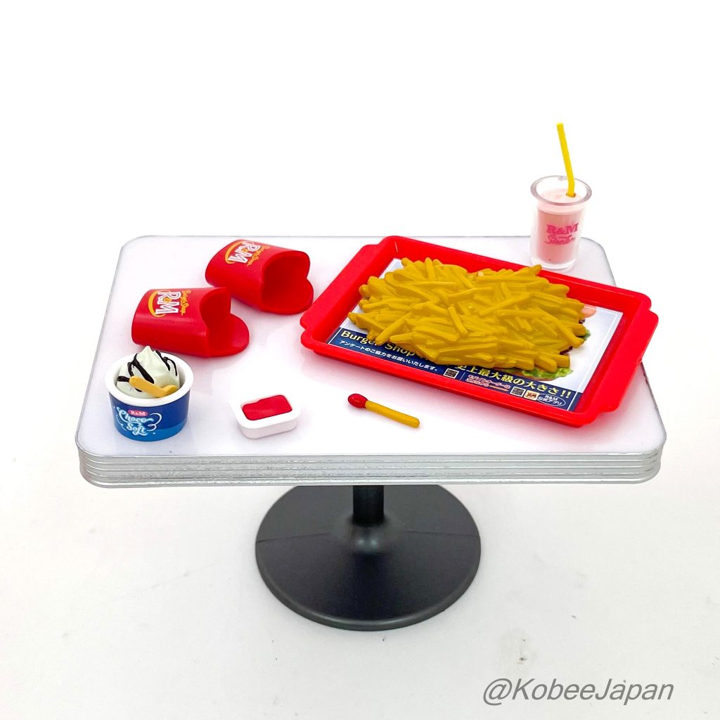 Burger Shop R&M Complete Set of 8 varieties Re-ment