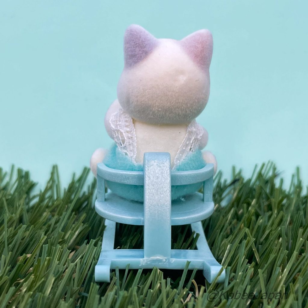 Bébé et Cheval à Bascule 2 Séries Latte Chat Familles Sylvanian Calico Critters