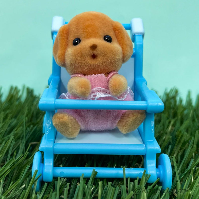 BABY AND STROLLER SERIES TOY POODLE Epoch Calico Clitters Sylvanian Families