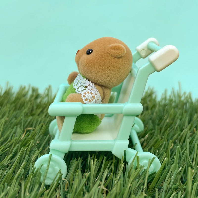 BABY AND STROLLER SERIES BEAVER Epoch Calico Clitters Sylvanian Families