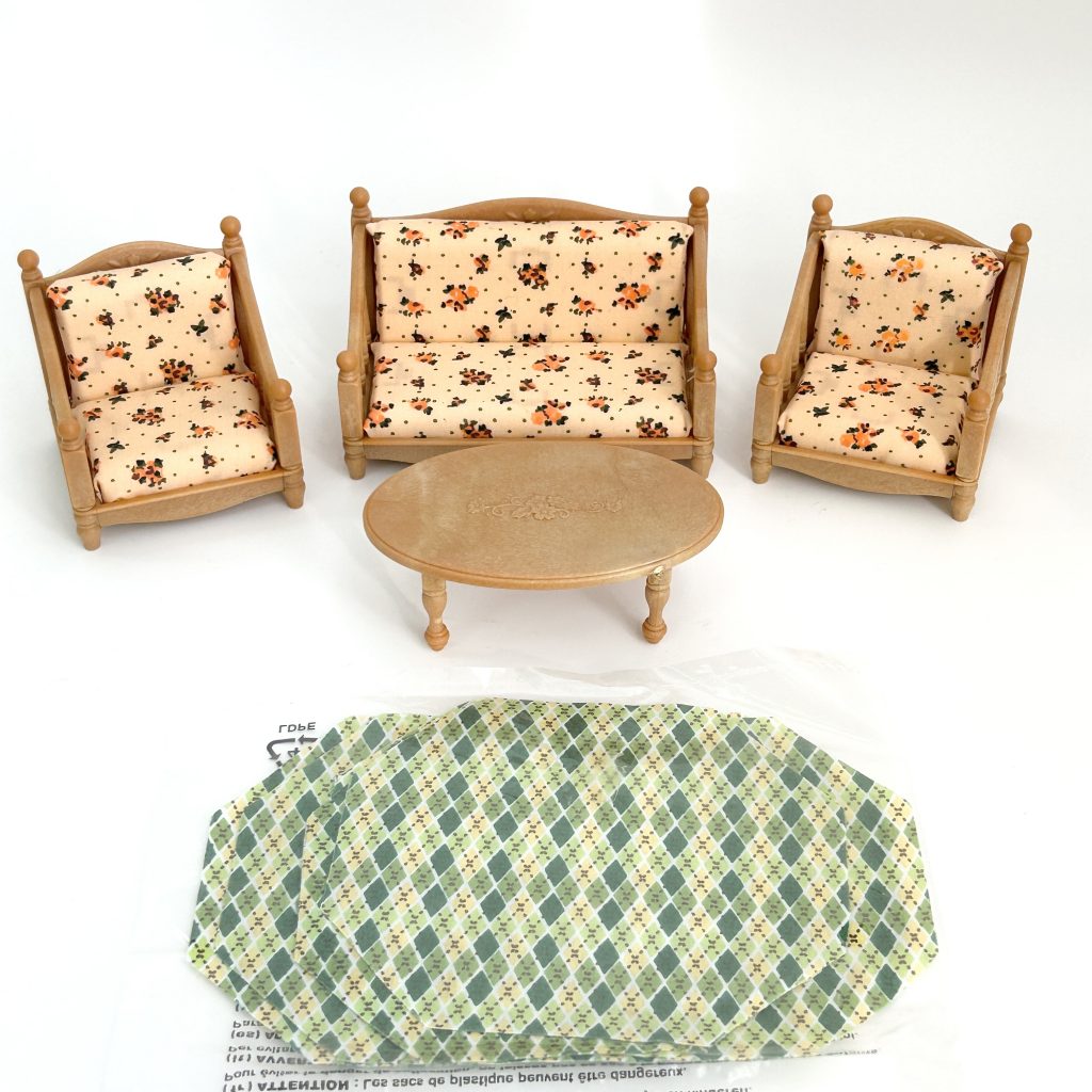 [used] Sofa Arm Chair Set 2017 KA-521 Sylvanian Families Calico Critters