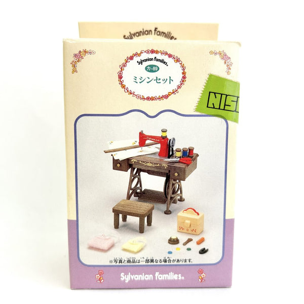 [Used] Sylvanian Families Vintage Sewing Machine Red KA-89 Calico Critters