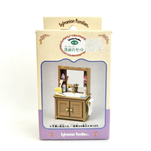 [Used] Sylvanian Families Vintage Bathroom Sink KA-82 Calico Critters