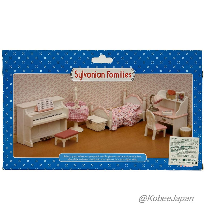 BONITO JUEGO DE DORMITORIO ROSA 4461 Flair Sylvanian Families