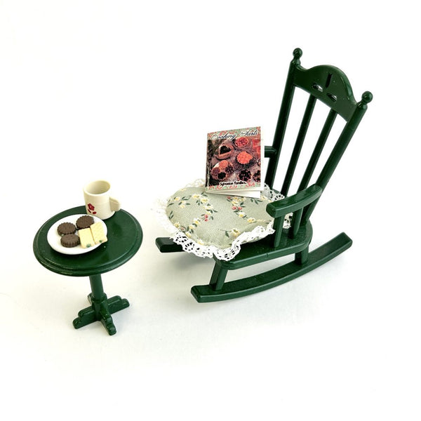 [Used] Sylvanian Families Vintage Rocking Chair Set  Calico Critters