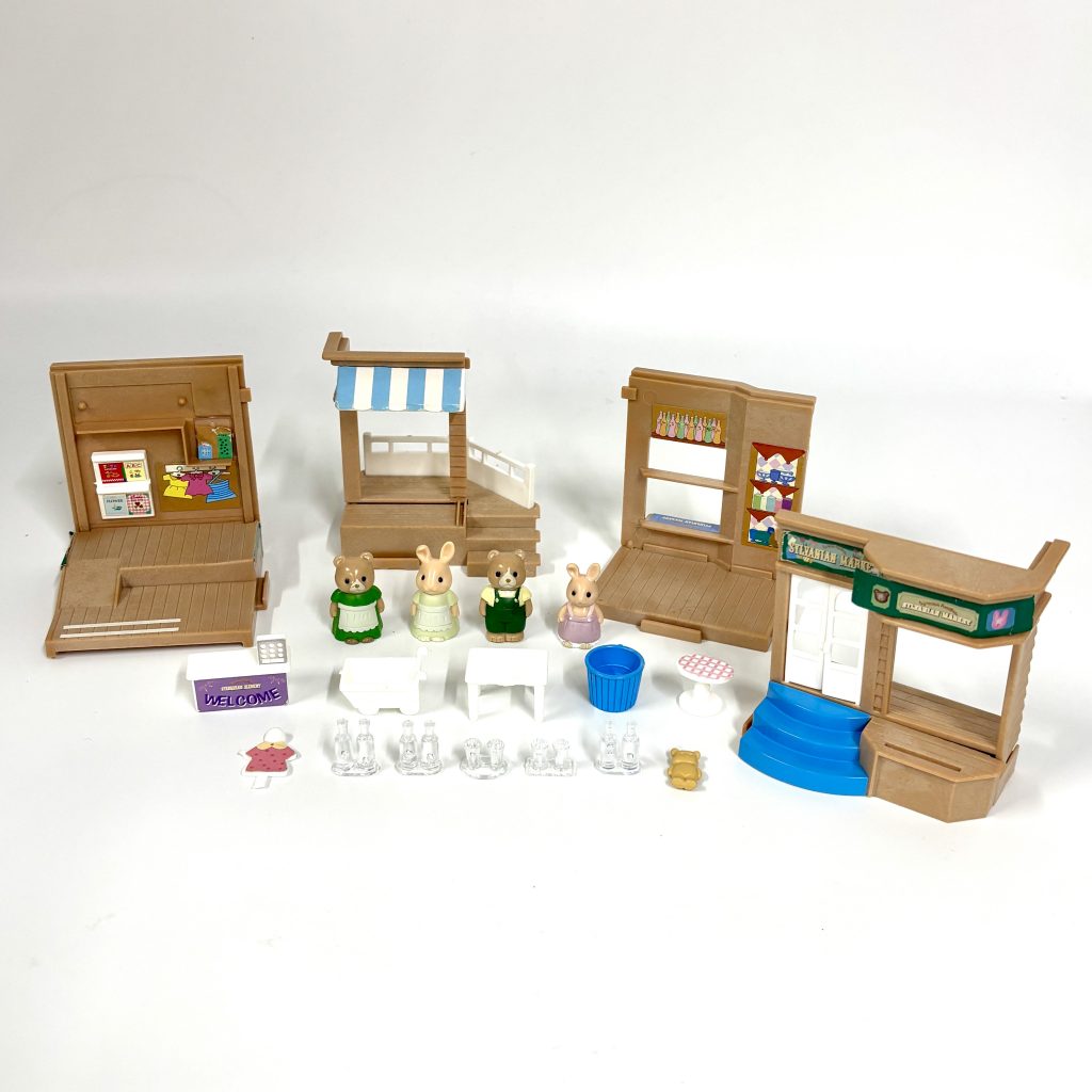 [used] Kabaya Kabaya Mini Series Bar and Market Sylvanian Families Calico Critters