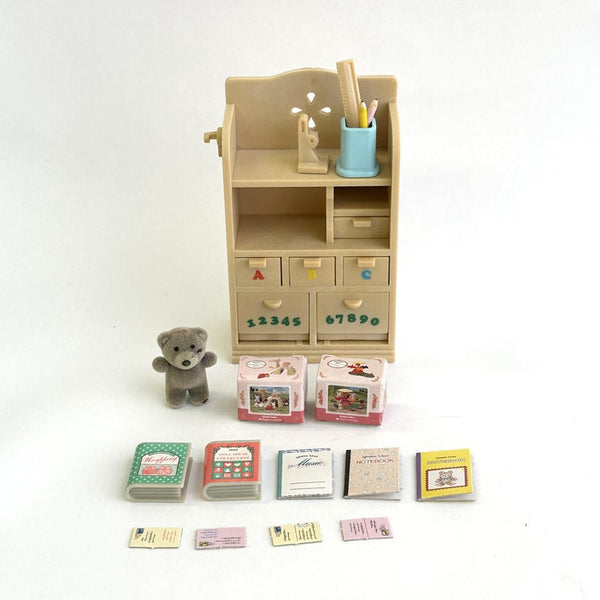 [Used] Sylvanian Families Vintage Rack For Child Room KA-63 1987 Calico Critters