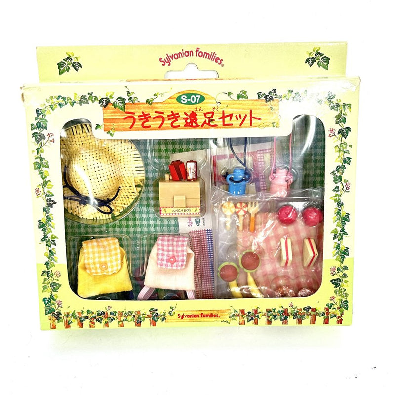 [Used] SCHOOL FIELD TRIP SET S-07 Epoch Retired Sylvanian Families