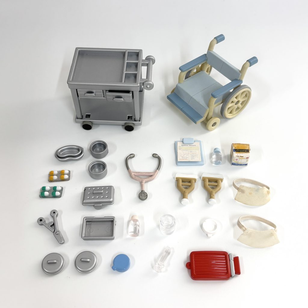[used] Hospital play set Sylvanian Families Calico Critters