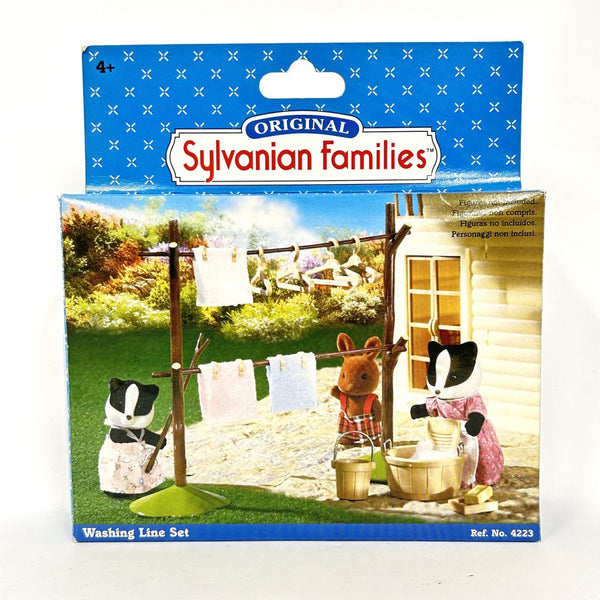 [Used] WASHING LINE SET Flair 4223 Rare Sylvanian Families