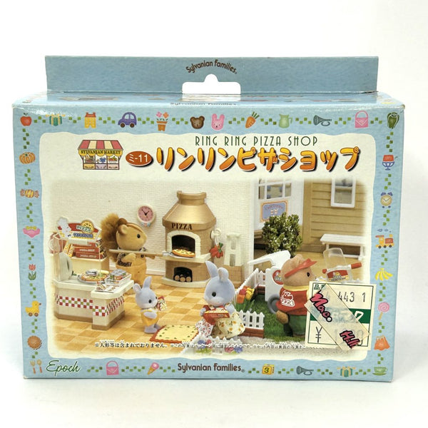 [Used] RING RING PIZZA SHOP MI-11 1999 Epoch Japan Sylvanian Families