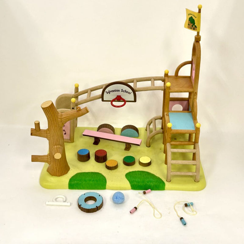 [Used] SCHOOL PLAYGROUND SET S-05 Epoch Japan Sylvanian Families