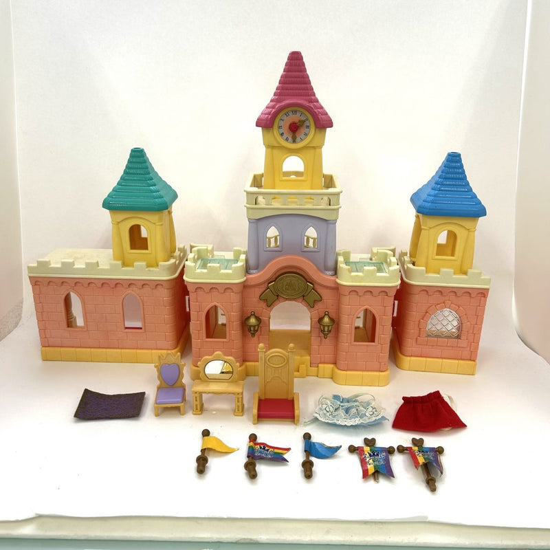 [Used] FAIRYTALE CASTLE F-04 Epoch Japan Sylvanian Families