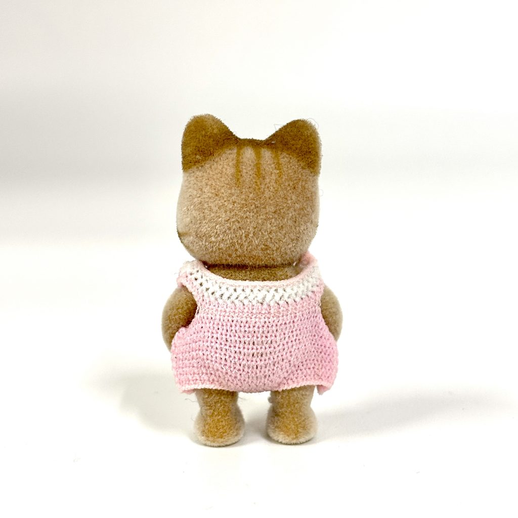 [used] Tabby Cat Baby NI-50 Sylvanian Families Calico Critters