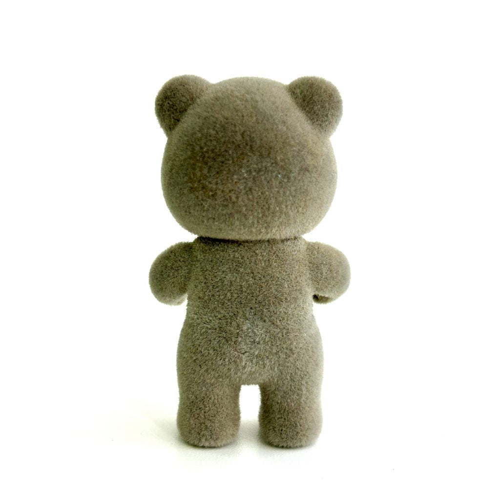 [used] Vintage Gray Bear Girl Sylvanian Families Calico Critters