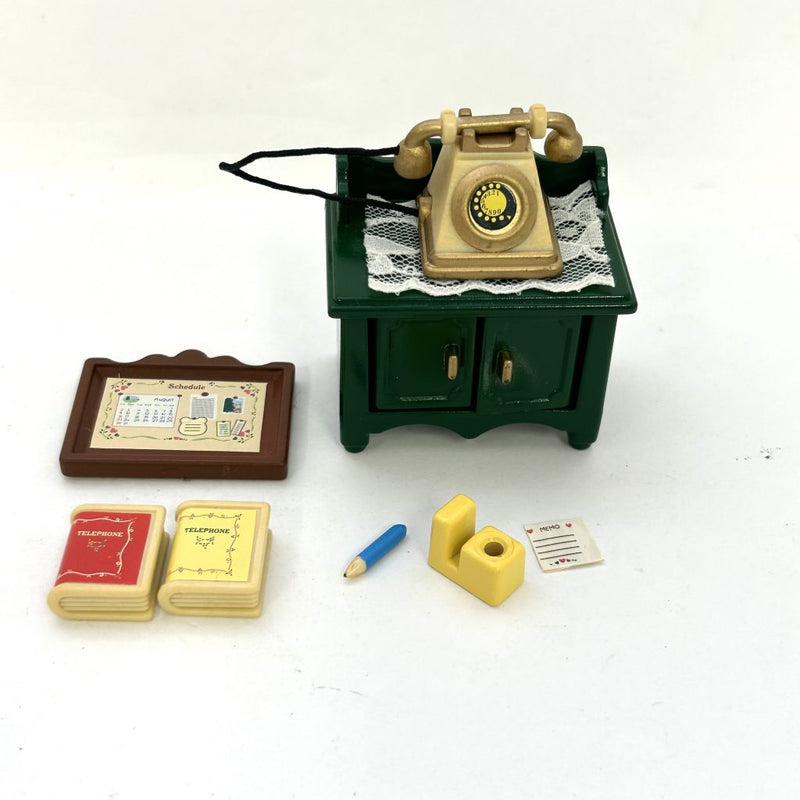 [Used] TELEPHONE STAND SET KA-99 Sylvanian Families