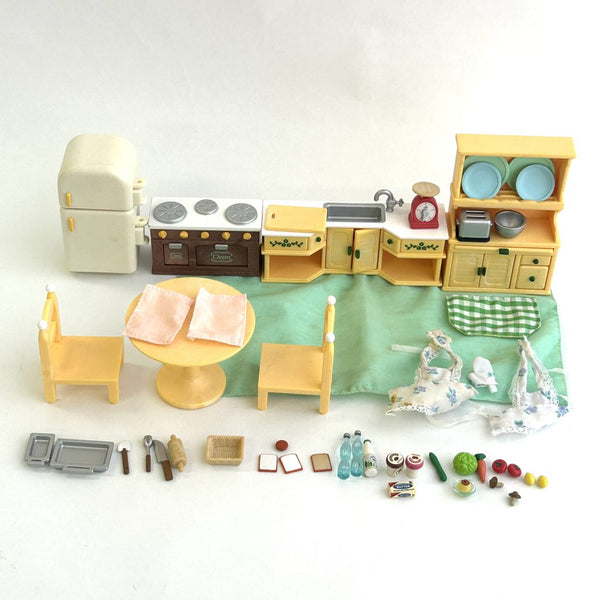 [Used] Sylvanian Families Dining Room Set SE-134 Calico Critters