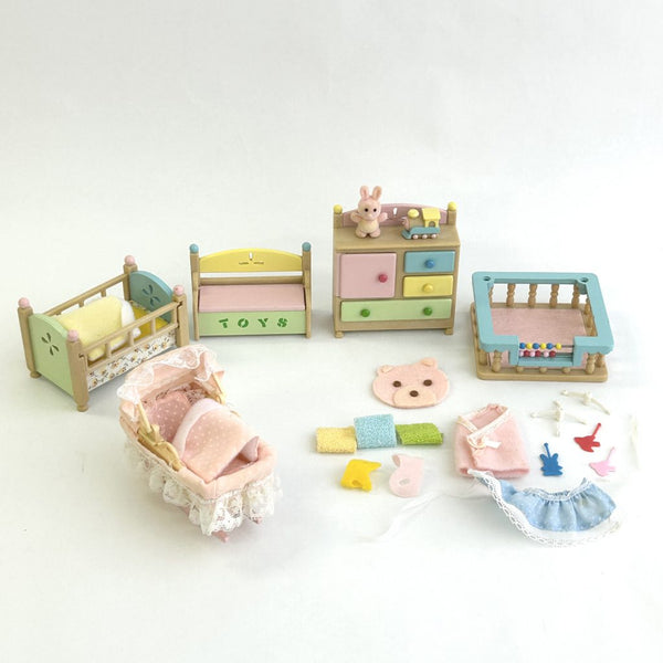 [Used] Sylvanian Families Baby Bedroom Set SE-130 Calico Critters