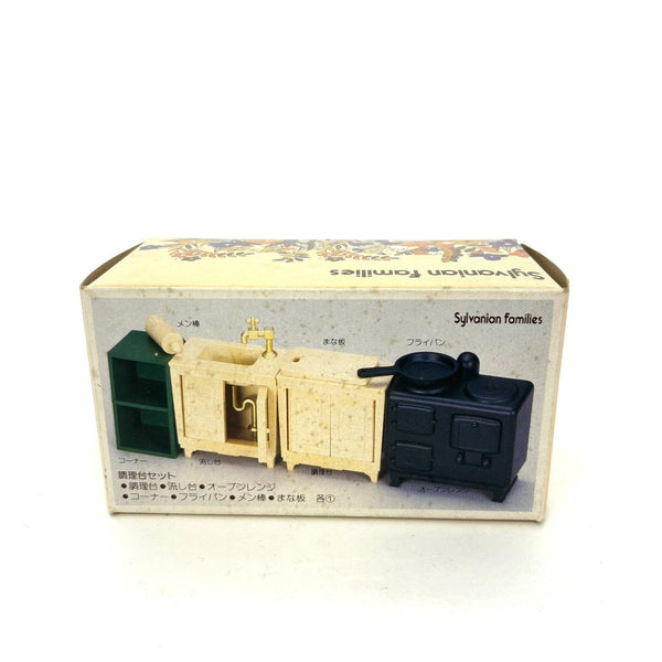 [Used] KITCHEN SET KA-10 Epoch Japan Sylvanian Families