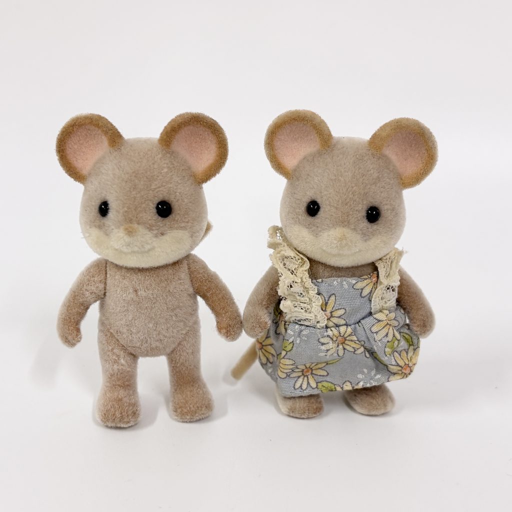 [used] Norwood Mouse Siblings Sylvanian Families Calico Critters