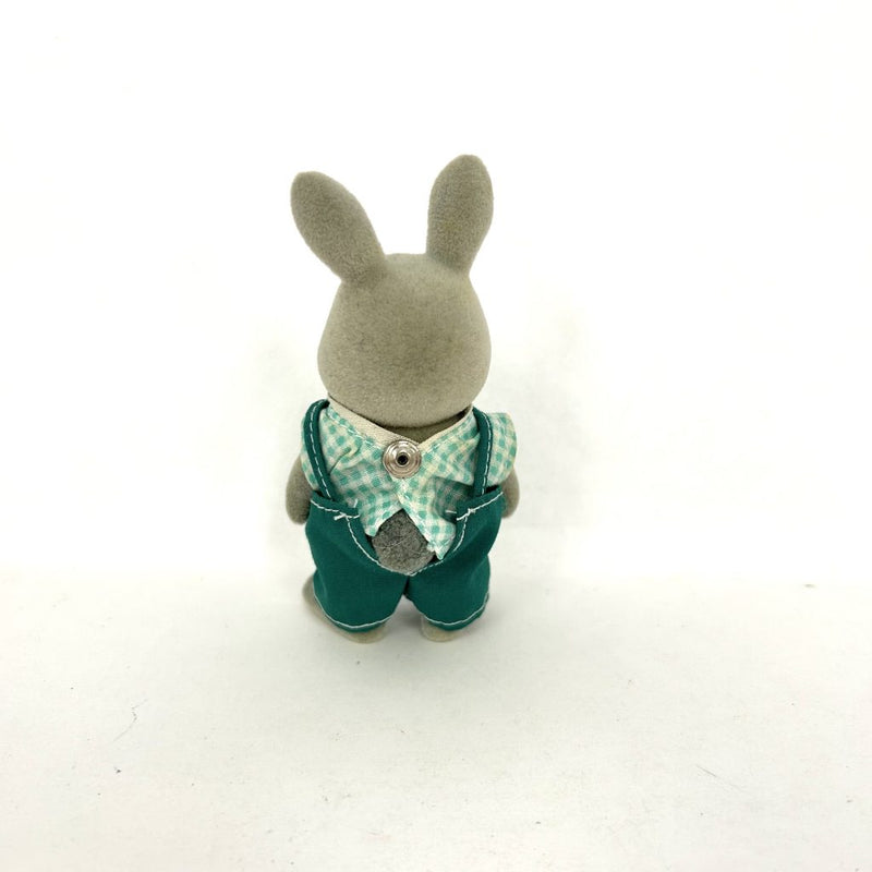 [Used] BABBLEBROOK GRAY RABBIT FATHER U-11-850 Epoch Sylvanian Families