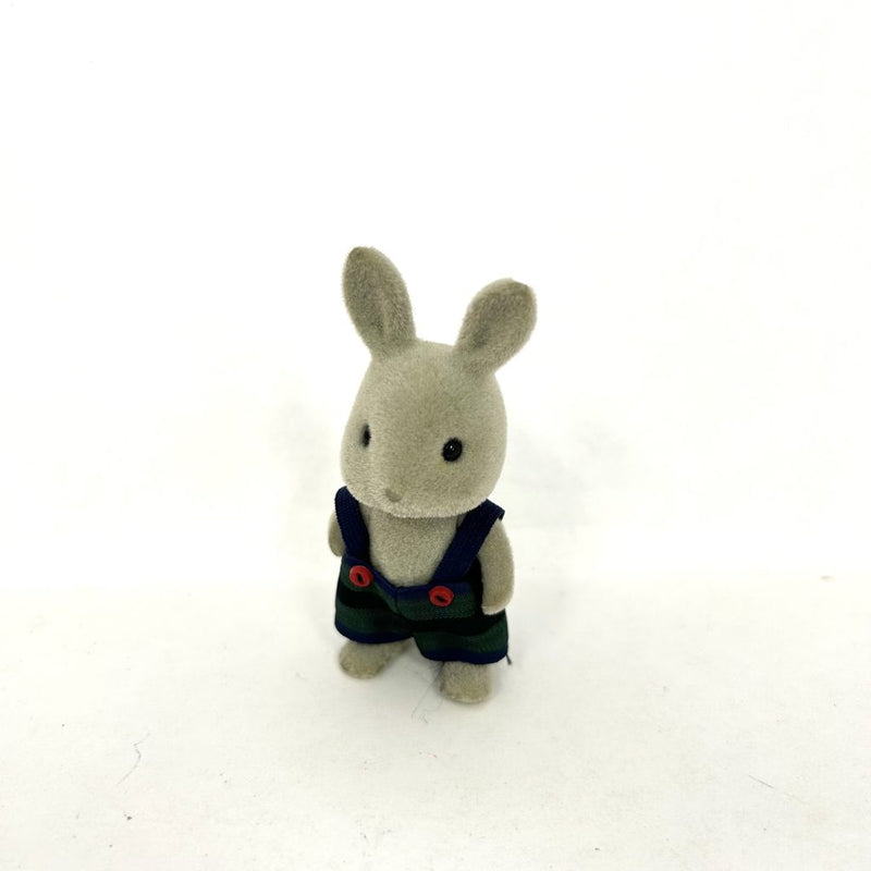 [Used] GRAY RABBIT BOY U-13-650 Epoch Japan Sylvanian Families