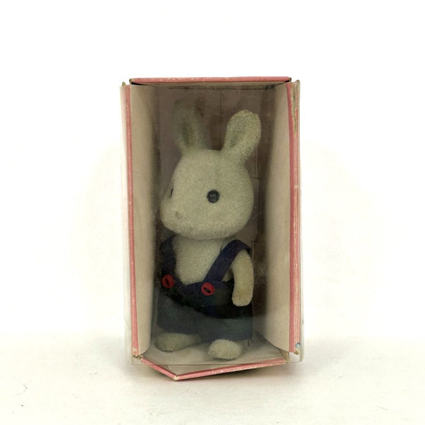 [Used] GRAY RABBIT BOY U-13-650 Epoch Japan Sylvanian Families