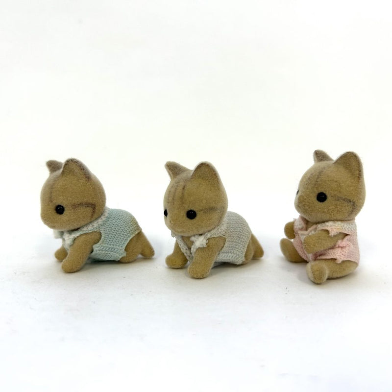 [Used] IVORY CAT BABIES Japan Sylvanian Families