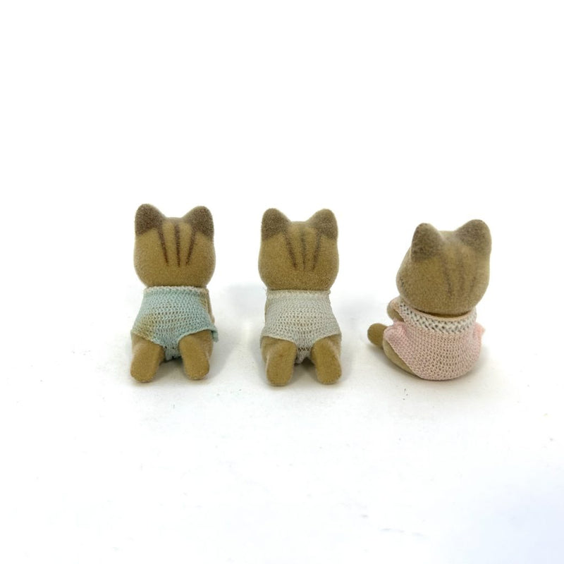 [Used] IVORY CAT BABIES Japan Sylvanian Families