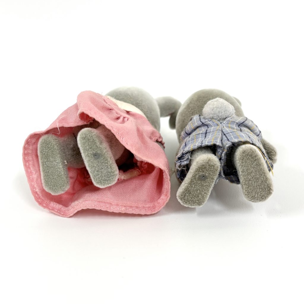 [used] Cotton Rabbit Siblings Sylvanian Families Calico Critters