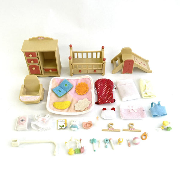 [Used] Sylvanian Families Baby Room Set SE-153 Calico Critters