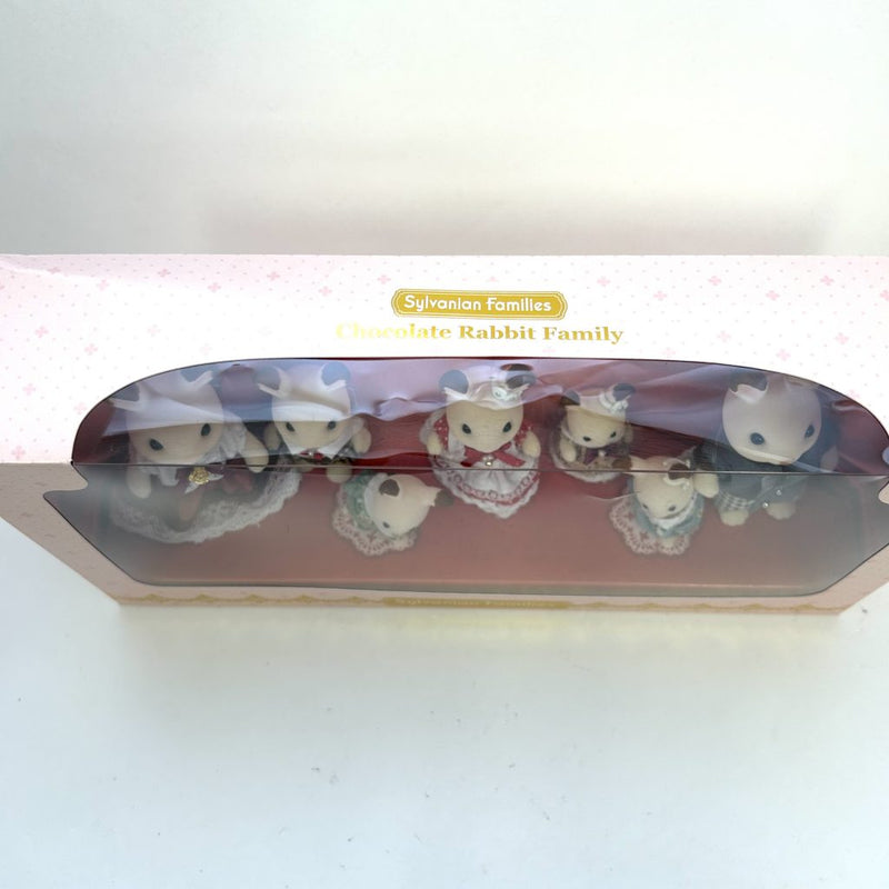 [Used] EXHIBITION EXCLUSIVE CHOCOLATE RABBIT FAMILY Sylvanian Families