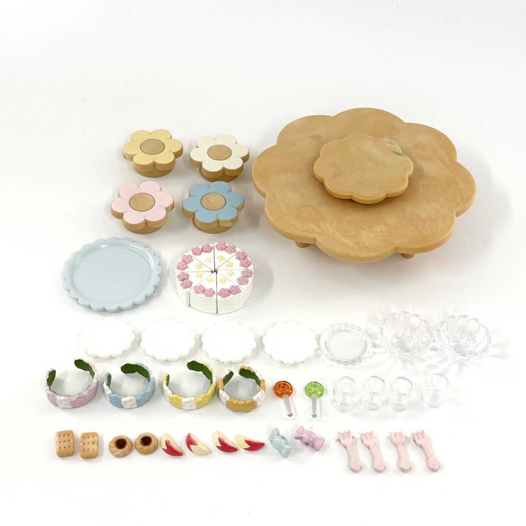 [used] Flower Party 2005 KO-41 Sylvanian Families Calico Critters