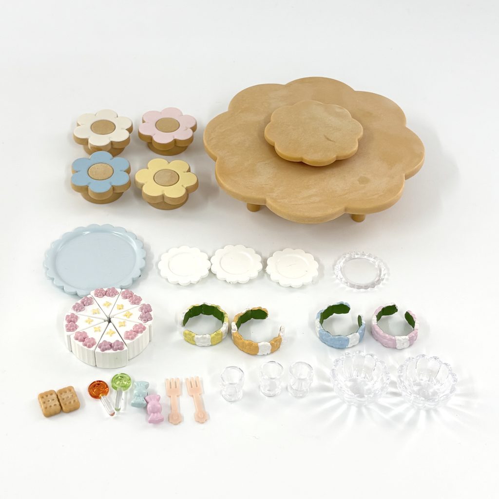 [used] Flower Party 2005 KO-41 Sylvanian Families Calico Critters