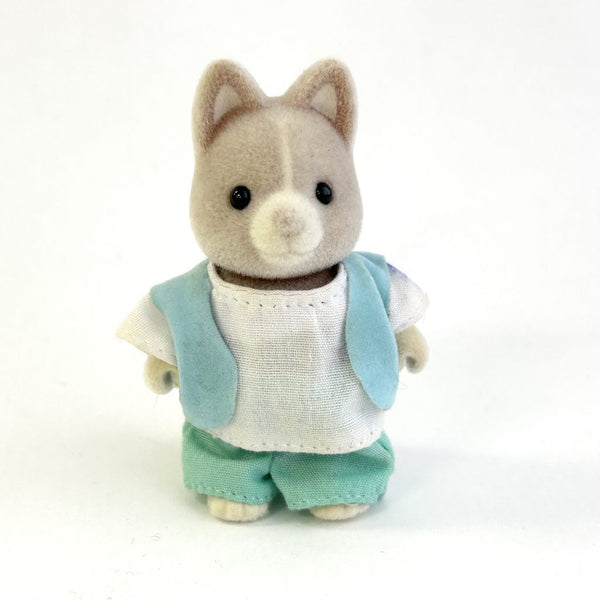 [Used] Sylvanian Families Vintage Ochre Dog Boy Calico Critters