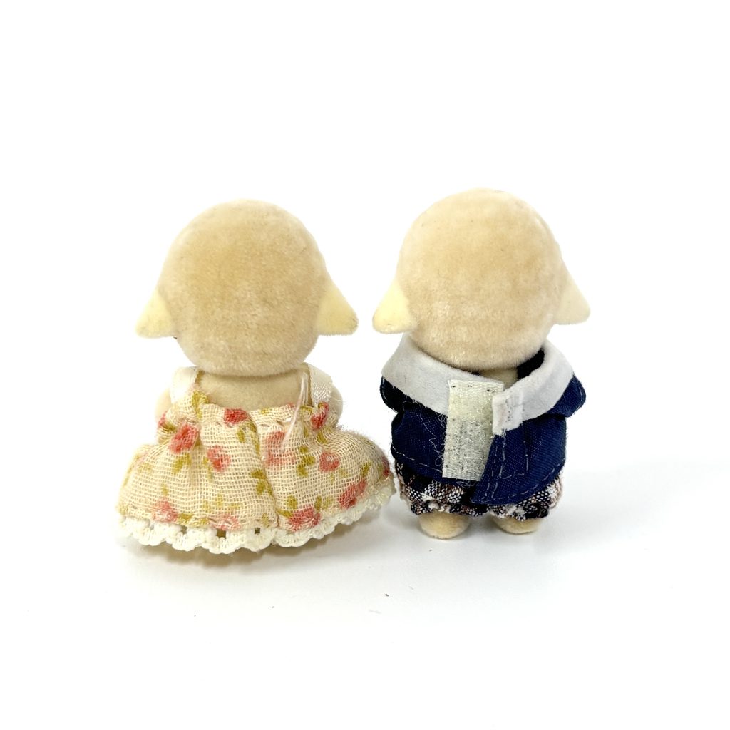 [used] Sheep Babies Sylvanian Families Calico Critters