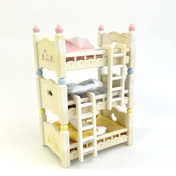 [Used] Sylvanian Families Triple bunk bed Calico Critters