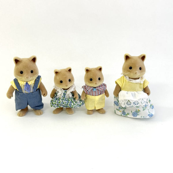 [Used] Sylvanian Families Vintage Fox Family Calico Critters