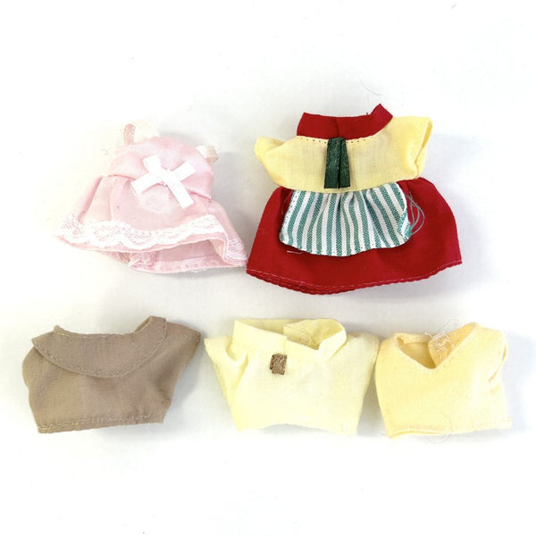 [Used] Sylvanian Families Clothing set Calico Critters