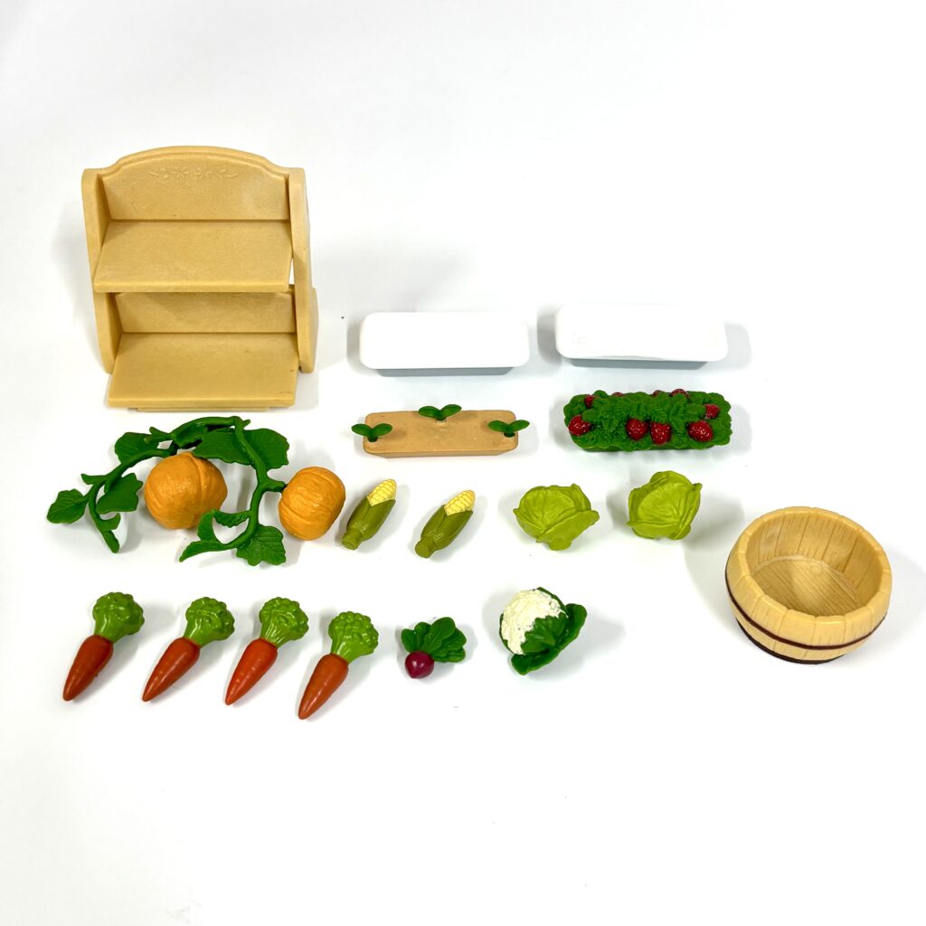 [used] Vegetable Gardening Set KA-616 Sylvanian Families Calico Critters