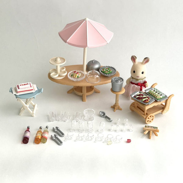 [Used] Sylvanian Families Seaside Birthday Party M-02 Calico Critters